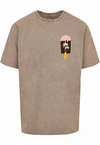 Merchcode T-Shirt Merchcode Herren Summer - Icecream Acid Washed Oversize T günstig online kaufen