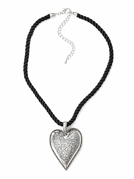 Allgäu Rebell Collier "Traude" mit Herzanhänger günstig online kaufen