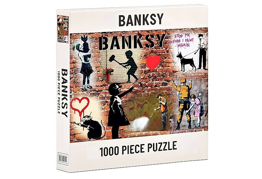 AvantgART Puzzle Klassische Banksy Puzzles für Erwachsene & Kinder, 1000 Pu günstig online kaufen