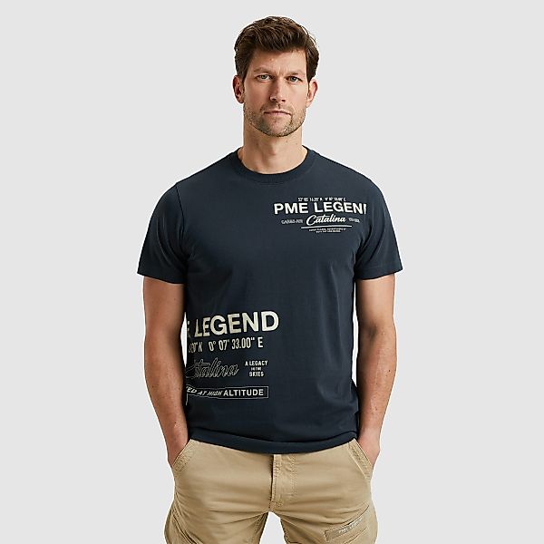 PME LEGEND T-Shirt mit All-Over Print günstig online kaufen