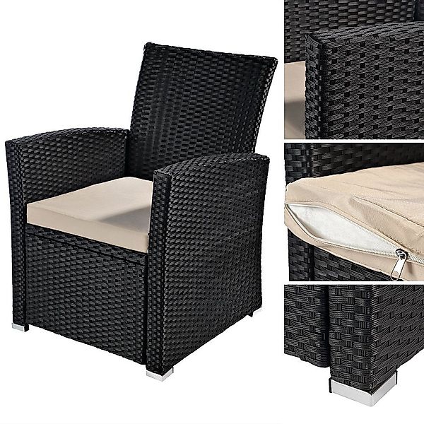 Feel2Home Gartensessel Gartensessel Rattansessel Stuhl aus günstig online kaufen