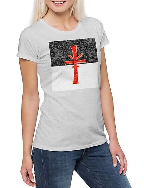Urban Backwoods Print-Shirt The Cruciform Sword Damen T-Shirt Indiana Jones günstig online kaufen