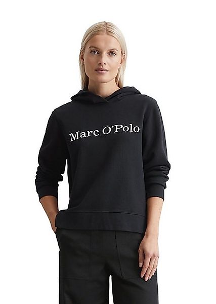 Marc O'Polo Hoodie auf der Brust ist eine farblich passende Logo-Stickerei günstig online kaufen