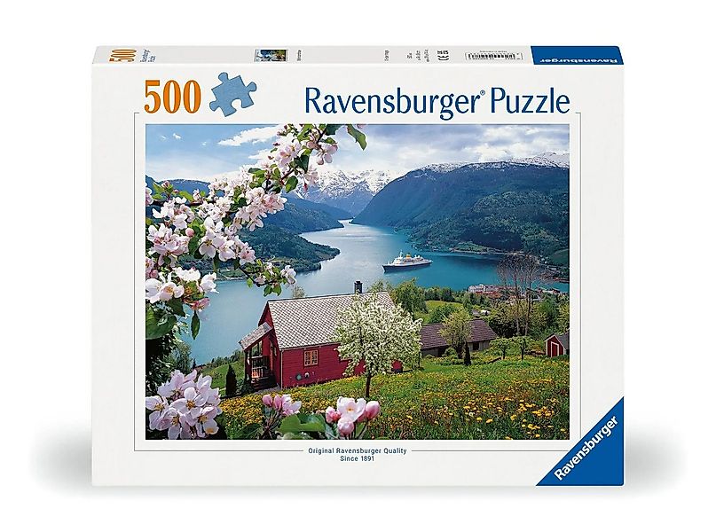 Ravensburger Puzzle Erwachsenenpuzzle 500 Teile - Skandinavische Idylle, 50 günstig online kaufen