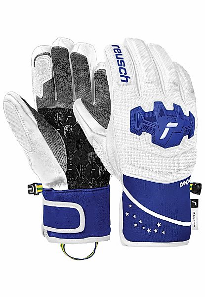 Reusch Skihandschuhe "Worldcup Warrior GS Junior" mit winddichter, atmungsa günstig online kaufen