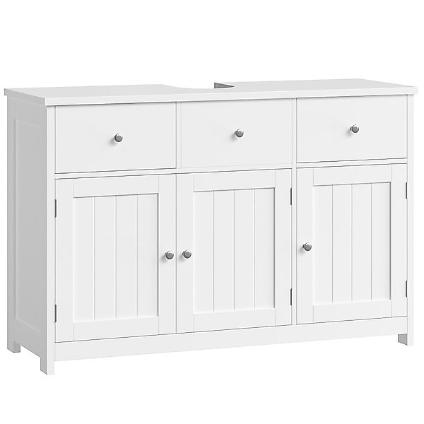 Homfa Waschbeckenunterschrank Unterschrank Badezimmerschrank mit 2 günstig online kaufen