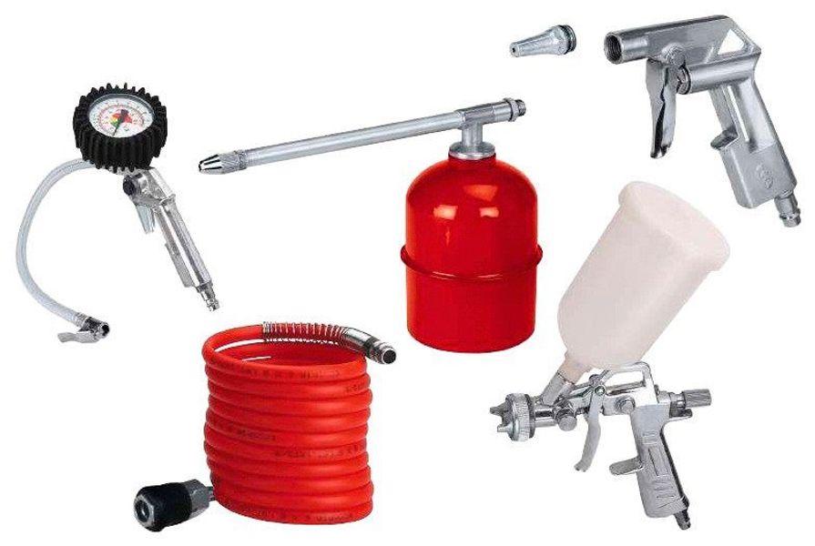 Einhell Druckluftgeräte-Set Einhell Druckluft-Werkzeugset 8 bar günstig online kaufen