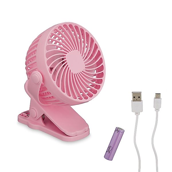 relaxdays Tischventilator Ventilator klein 3 Stufen, günstig online kaufen
