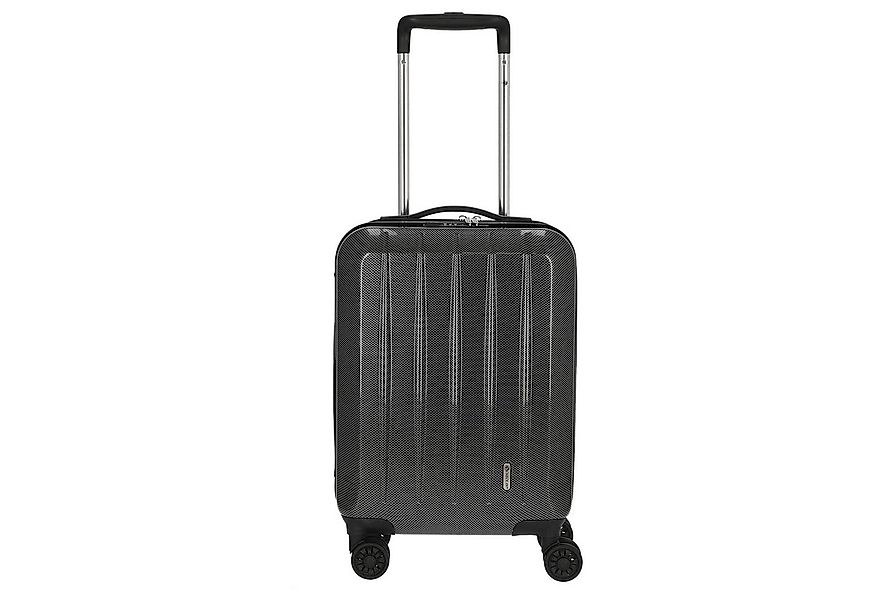 CHECK.IN® Handgepäck-Trolley London 2.0 - 4-Rollen-Trolley 50 cm (carbon sc günstig online kaufen