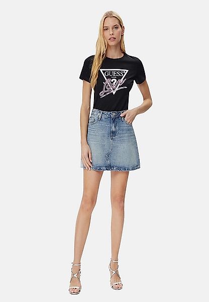Guess T-Shirt T-Shirt LOVE TRIANGLE Kurzarmshirt (1-tlg., 1) günstig online kaufen
