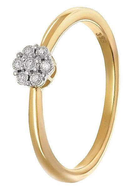 Glizz Goldring Diamantring für Gold 333/8K günstig online kaufen