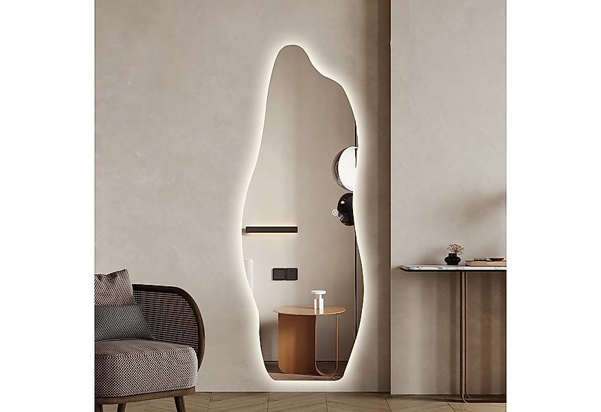 WDWRITTI Ganzkörperspiegel Led 165x60 165x50 150x50 140x40cm Spiegel Wandsp günstig online kaufen