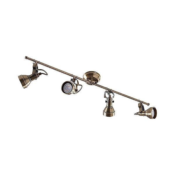 Lindby Deckenlampe Perseas 9620246 Retro Vintage Antik in Bronze aus Metall günstig online kaufen
