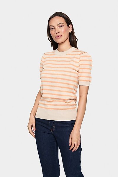 Saint Tropez Kurzarmpullover MilaSZ SS Striped günstig online kaufen