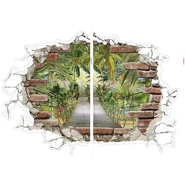 Komar Wandsticker Into the Maze 70 cm x 50 cm günstig online kaufen