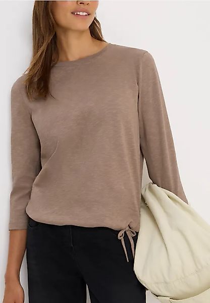 Slub Shirt mit Rundhals günstig online kaufen