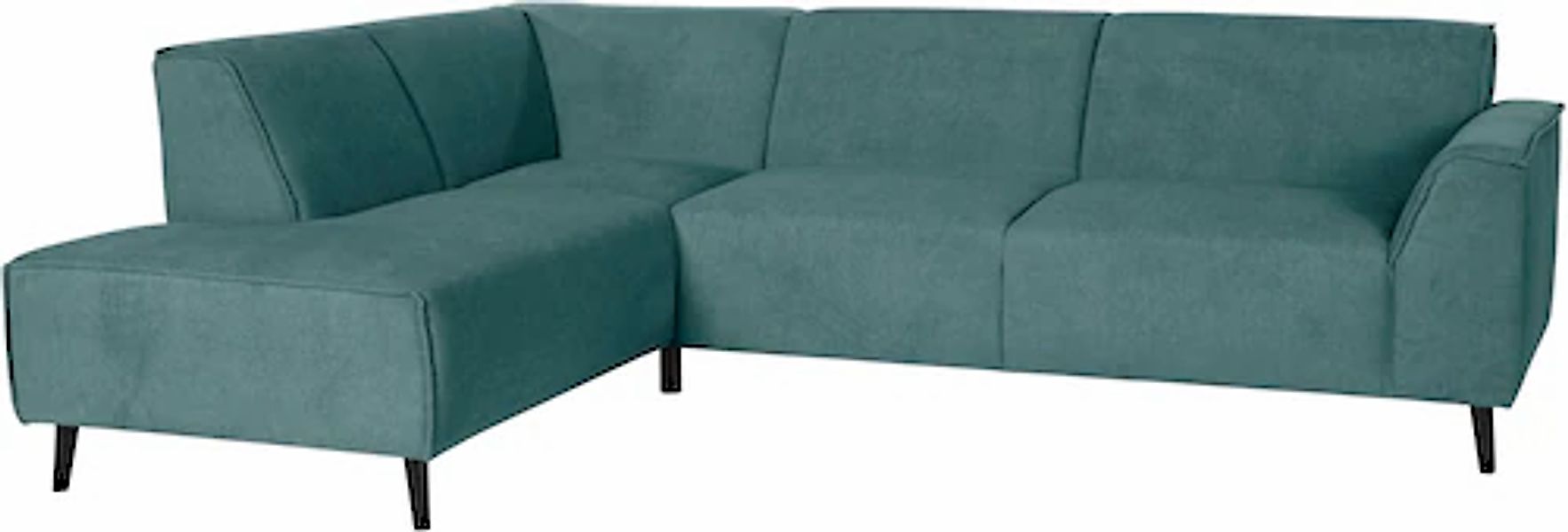 DOMO collection Ecksofa »Amora, bequem und zeitlos, L-Form«, mit Federkern günstig online kaufen