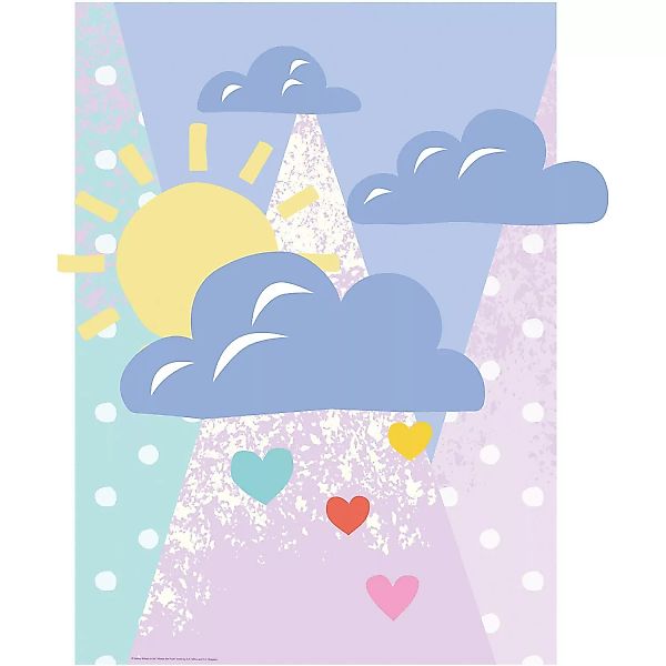 Komar Wandbild Winnie Pooh Clouds 30 x 40 cm günstig online kaufen