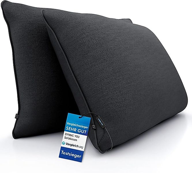 DYNMC you Sofakissen mit Füllung und Bezug - 2er Set mit Viel Füllung, Rück günstig online kaufen