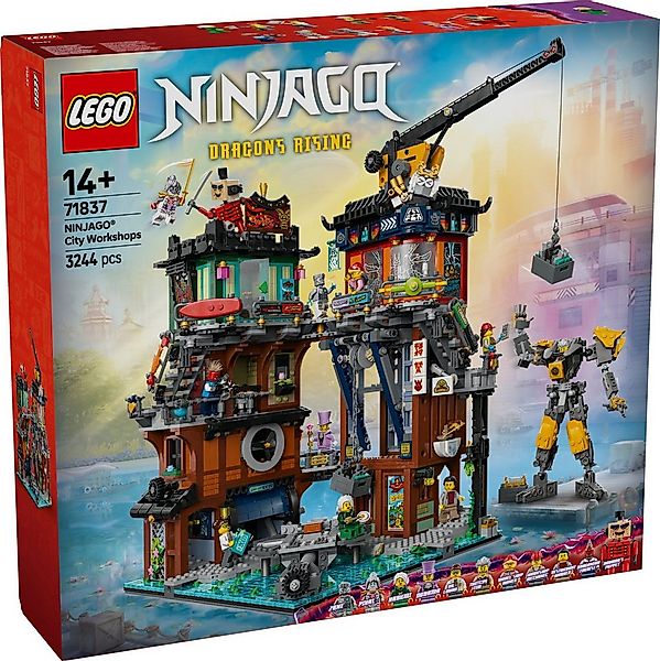 LEGO® Ninjago 71837 NINJAGO® City Werkstätten Konstruktionsspielsteine günstig online kaufen