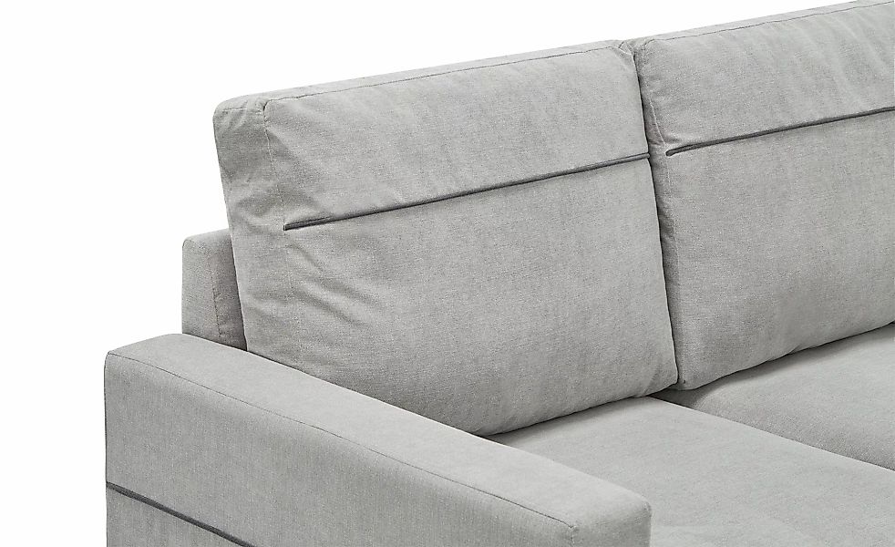 Ecksofa  Simba ¦ silber ¦ Maße (cm): B: 232 H: 87 T: 158.0 Polstermöbel > S günstig online kaufen