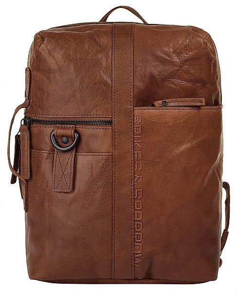 Spikes & Sparrow Laptoprucksack, echt Leder günstig online kaufen