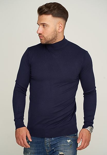 behype Strickpullover MKBONI mit kurzem Stehkragen günstig online kaufen