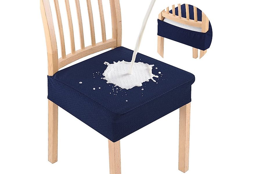 Coonoor Stuhlhusse Sitzbezug Bürostuhl Bezug Stretch Stuhlbezug Sitzfläche günstig online kaufen