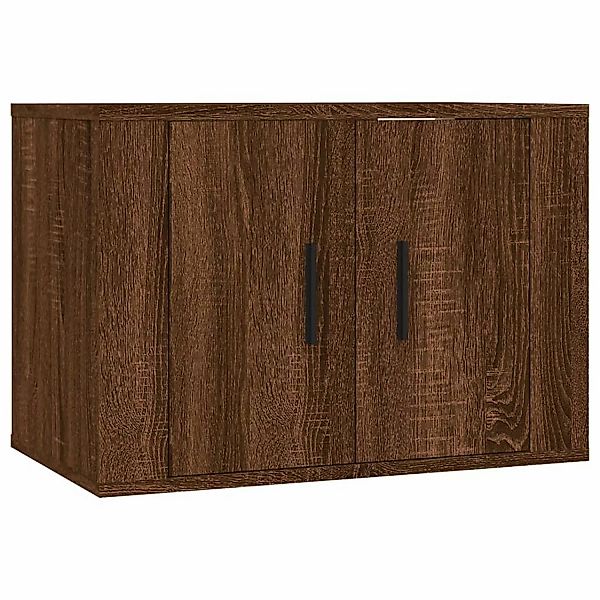 Vidaxl Tv-wandschrank Braun Eichen-optik 57x34,5x40 Cm günstig online kaufen