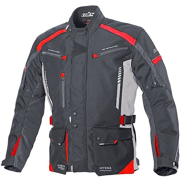 Büse Motorradjacke Büse Torino II Textiljacke schwarz / hellgrau / rot Herr günstig online kaufen