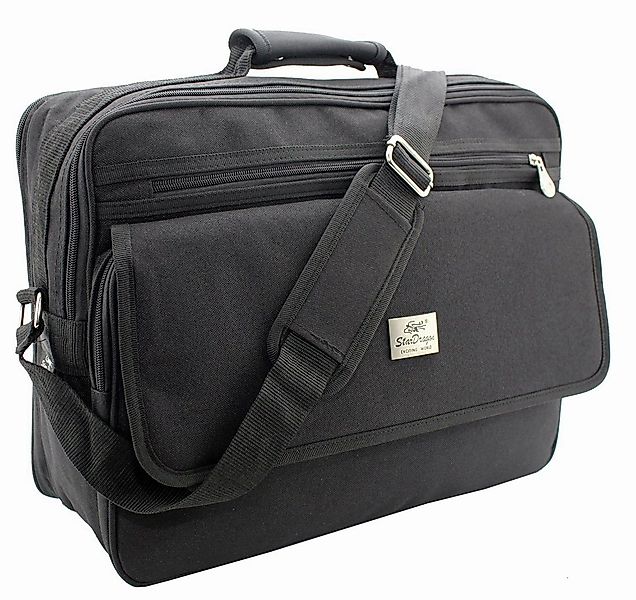 SHG Messenger Bag Umhängetasche Schultertasche Citybag Flugbegleiter Arbeit günstig online kaufen