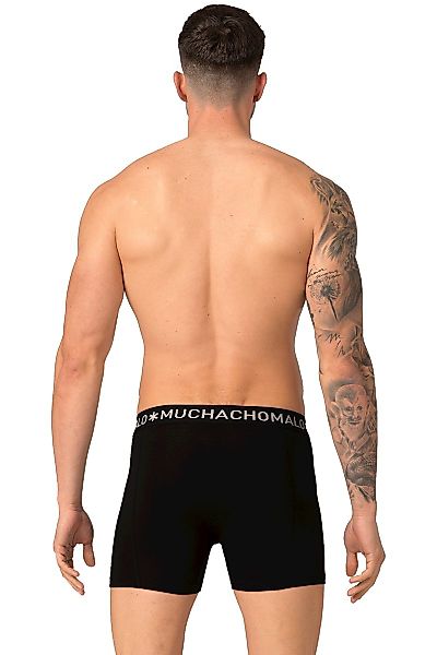 Muchachomalo Boxershorts Microfiber 2er-Pack Schwarz Navy - Größe M günstig online kaufen
