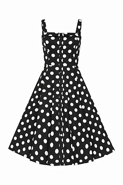 Hearts & Roses London Trägerkleid Priscila Polka Dot Swing Dress Rockabella günstig online kaufen