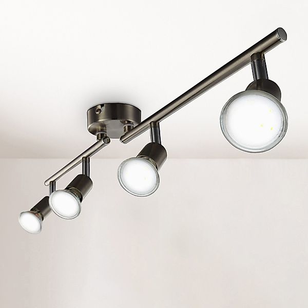 B.K.Licht LED Deckenspots, Leuchtmittel wechselbar, Warmweiß, günstig online kaufen
