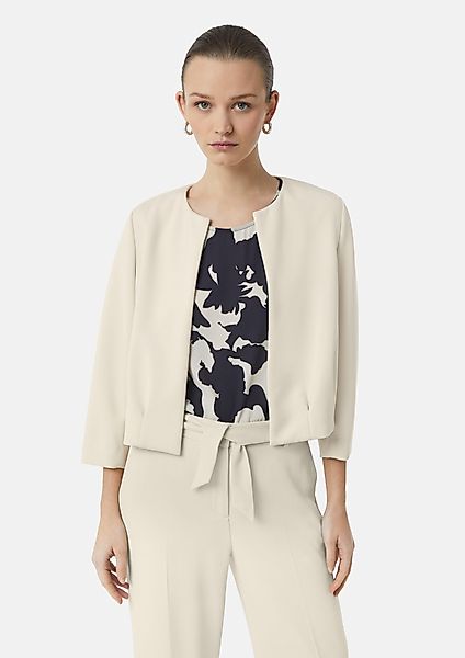 Comma Blusenblazer Offene Scuba-Jacke im Boxy günstig online kaufen