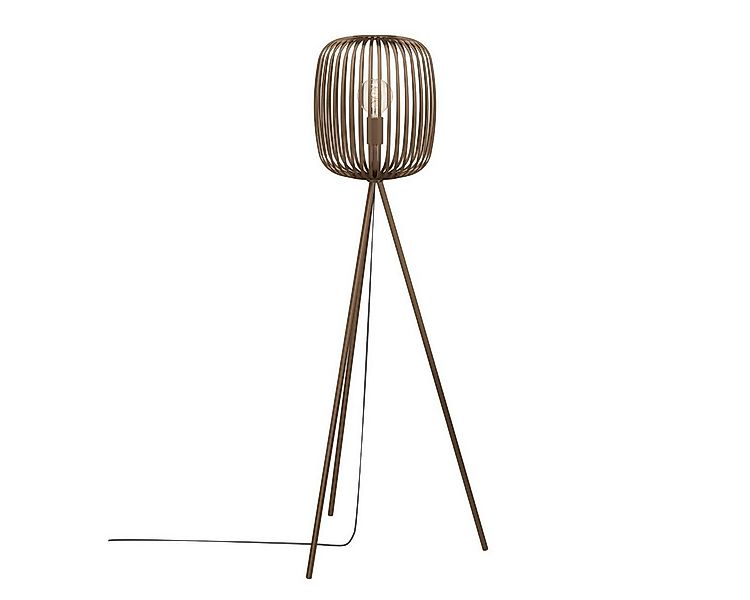 EGLO Stehlampe Romazzina, ohne Leuchtmittel, Sandfarben oder Bronze gebürst günstig online kaufen