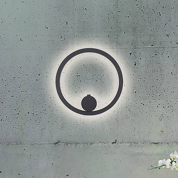 JUST LIGHT. LED-Akku-Wandleuchte Archie, schwarz, 3.000 K günstig online kaufen