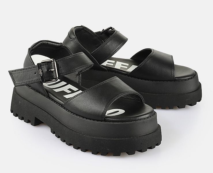 Buffalo PLUTO JOJO Plateausandale, Riemchensandale, Festival-Sandale, Somme günstig online kaufen