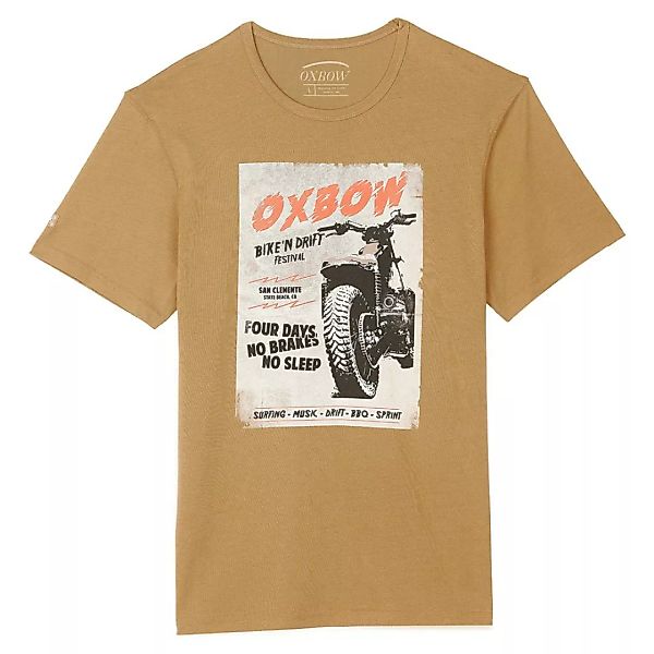 Oxbow Tobil Kurzärmeliges T-shirt 3XL Coffee günstig online kaufen