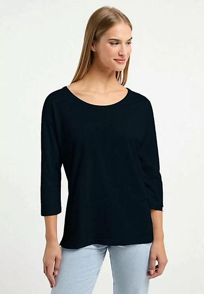 Frieda & Freddies NY Strickpullover Shirt 3/4 Sleeve mit dezenten Farbdetai günstig online kaufen