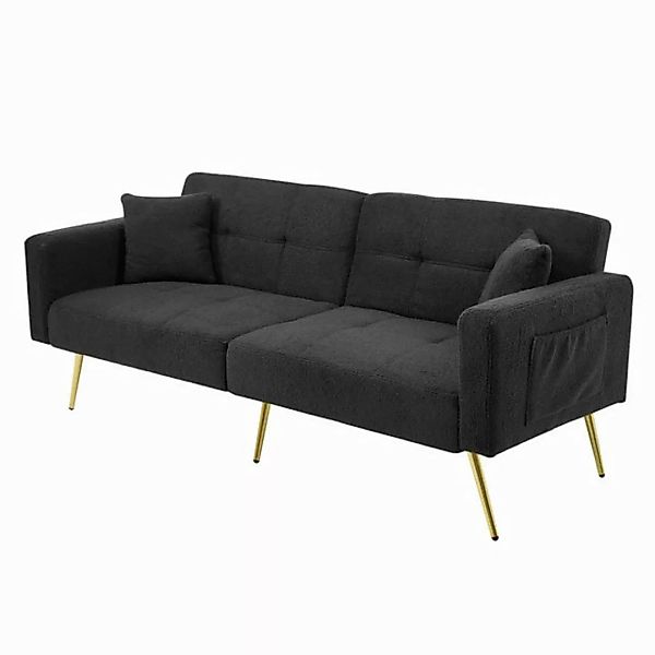 OKWISH Schlafsofa mit Bettfunktion, Bettsofa,Klappsofa,Gästebett, verstellb günstig online kaufen