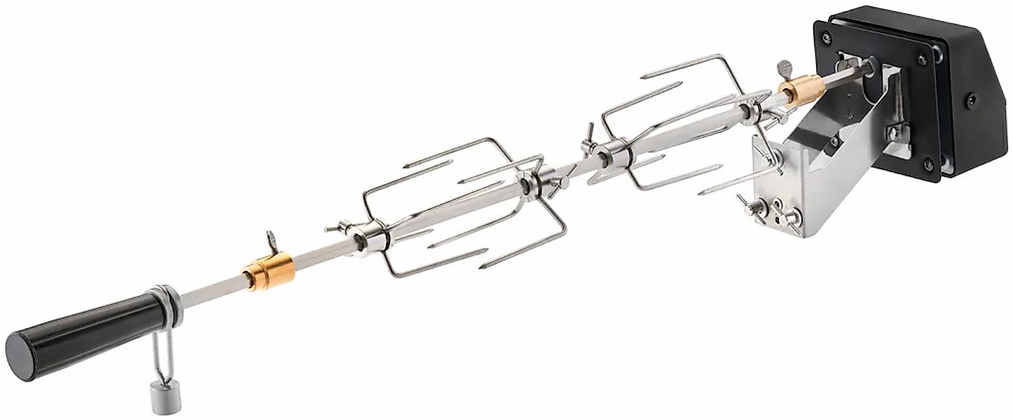 RÖSLE Drehspieß "Premium, 25435" für BBQ-Stationen, Traglast 10 kg, Edelsta günstig online kaufen