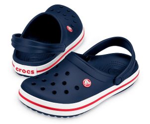 Crocs Sandale Crocband Clog navyblau/weiss/rot - günstig online kaufen