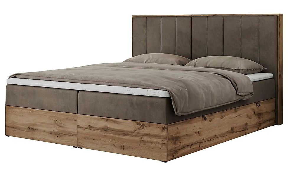 Boxbett mit Bettkasten Bellissimo ¦ braun ¦ Maße (cm): B: 168 H: 115 Betten günstig online kaufen