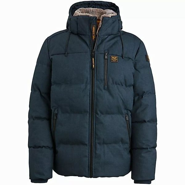 PME LEGEND Steppjacke Semi long jacket YETCRAFT Melange Twill mit Kapuze günstig online kaufen