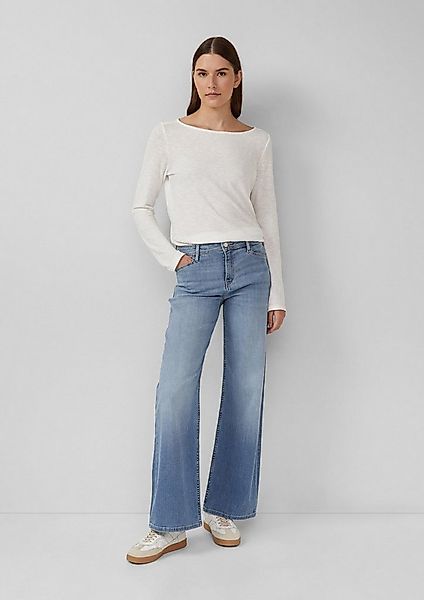 s.Oliver Weite Jeans Jeans-Hose SURI Jeans Suri / Regular Fit / Mid Rise / günstig online kaufen