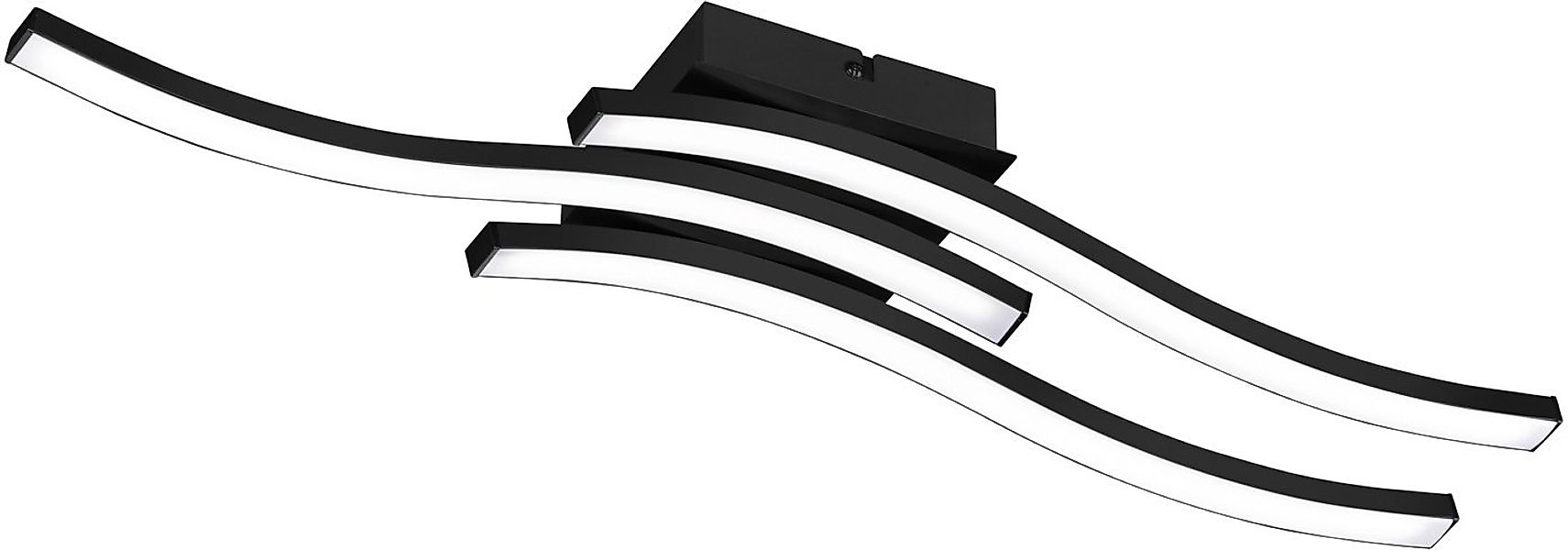 Reality Leuchten LED Deckenleuchte Route, LED fest integriert, Warmweiß, mo günstig online kaufen