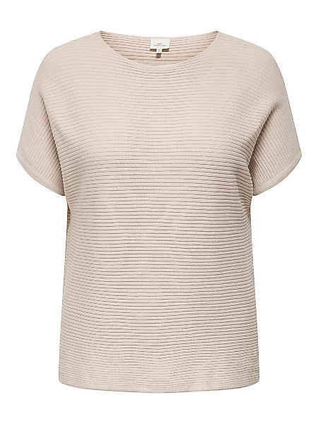 ONLY CARMAKOMA T-Shirt Leicht geripptes Gewebe günstig online kaufen