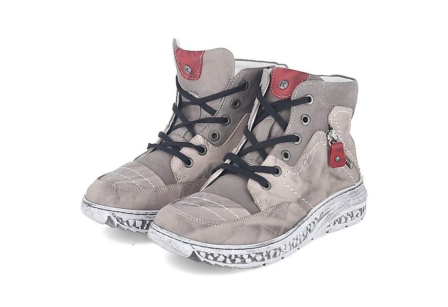 KRISBUT Krisbut - female - 3298-3 PO - Glattleder - grau Schnürstiefel günstig online kaufen