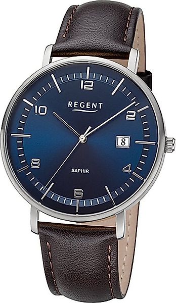 Regent Quarzuhr Regent Herren Armbanduhr Analog, (Analoguhr), Herren Armban günstig online kaufen